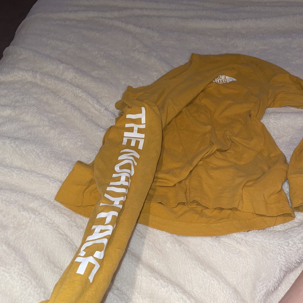 ITEM: The North Face Long Sleeve | SIZE: S | COLOR: Mustard Yellow - Picture 4 of 5